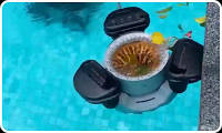 Apex Robot with Corded (Power Link) + Battery + Skimmer