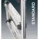 STARDARD σκάλα πισίνας luxe 3 σκαλοπάτια INOX (316)